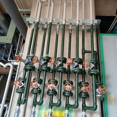 主な作業は配管の製作及び現場取り付け工事です！の画像