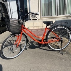 自転車 26インチ　殆ど未使用　