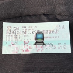 お話し中▪️青春18きっぷ