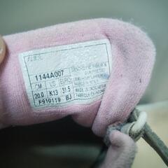 アシックス 子供用 スニーカー 20センチの画像