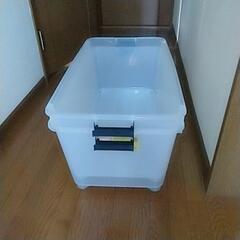 蓋なしクリアケース大  2個