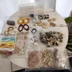 【決まりました☆】【未使用】ピアス制作セット