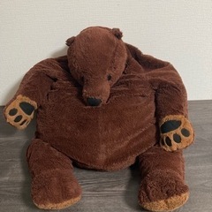 IKEA 大きいクマのぬいぐるみ DJUNGELSKOGの画像