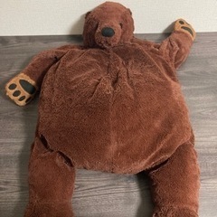 IKEA 大きいクマのぬいぐるみ DJUNGELSKOGの画像
