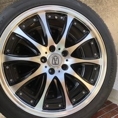 タイヤホイールセット245/40zr19　