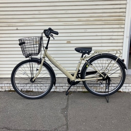 自転車 26インチ GENTILEZZA6段ギヤ