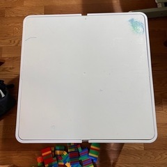 おもちゃ ブロックテーブル 知育玩具の画像