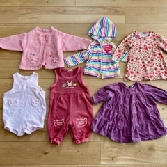 ベビー服　女の子　80-90  ブランド　6点セット