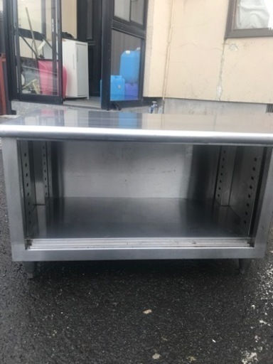 最終値下げ　 4万→20000円ステンレス製収納型作業台 最終値下げ 4万→20000円ステンレス製収納型作業台
