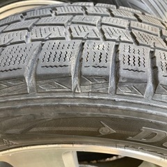 スタッドレスタイヤ・アルミホイール付きの画像