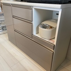 キッチンカウンター(アルミナ2 120CT SI)の画像
