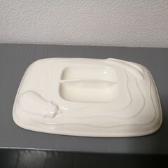 萬古焼　陶器製　ぬか漬け容器の画像