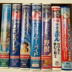 お値下げ ディズニー＆ドラえもんビデオテープ