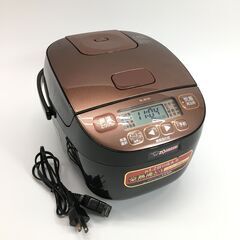 象印 炊飯器 NL-BC05 TAブラウン マイコン 炊飯ジャー 極め炊き 3合 動作確認済 24d菊HG