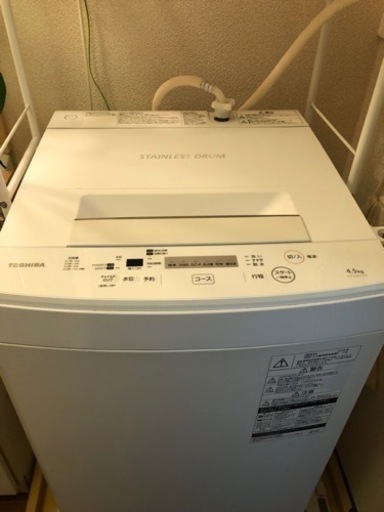 TOSHIBA 洗濯機 2019年製