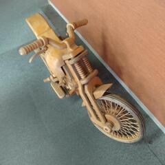 アンティーク・ウッドクラフト・バイクの画像