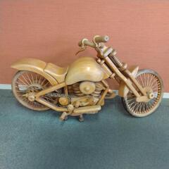 アンティーク・ウッドクラフト・バイクの画像