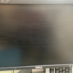 モニター2台　キーボード1台　ジャンク