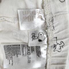 H&M×SNOOPY★薄手パジャマ/0〜1歳の画像