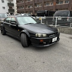HR34スカイライン RB25 ミッション載せ替え公認車