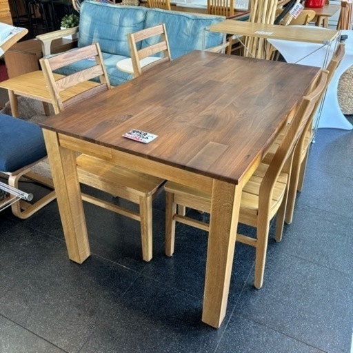 【値下げしました】 関家具 ダイニングセット  ダイニングテーブル ダイニングチェア テーブル チェア ナチュラル