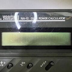 おおきめ電卓　12桁計算機　NA-12　　＠16の画像