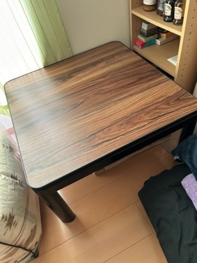 家具 テーブル こたつ、コタツ布団付き