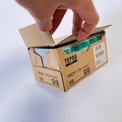 テプラテープ 新品 の画像