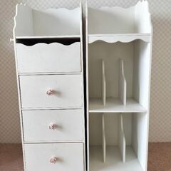 ランドセルラック(中古品) 本棚 引き出し
