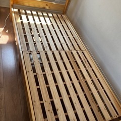 お話中　家具 ベッド シングルベッド
