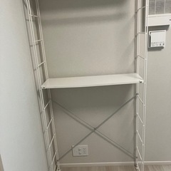 無印良品　スチールユニットシェルフ　奥行25