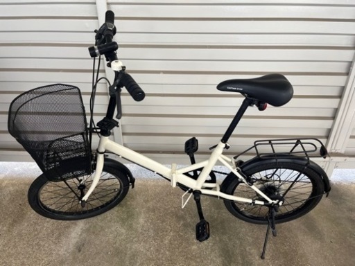 ★お取り引き予定者決定しています★20インチ　折りたたみ自転車