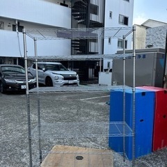 生活雑貨 洗濯用品 物干し竿、ロープ