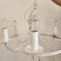 美品 CIRCLE CHANDELIER サークルシャンデリア / 照明 ペンダントライト / HERMOSAの画像