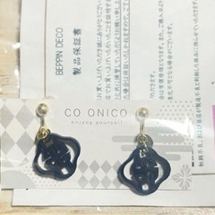 和風　イヤリングの画像