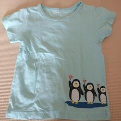 95 水色　ペンギンＴシャツ