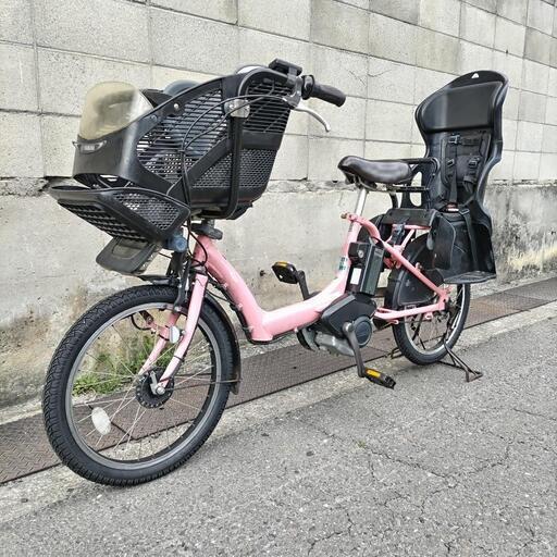 R6032 PAS Kiss mini 2013年ヤマハ電動アシスト自転車　前後子供乗せ付