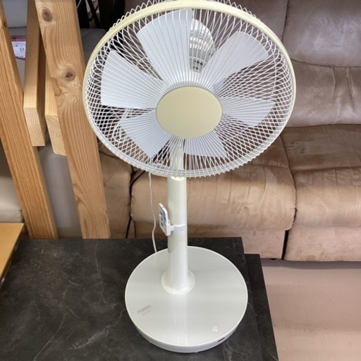 美原店　扇風機　リモコン付き　ハイアール 扇風機 30cmリビング扇風機 6枚羽根家電 季節、空調家電 扇風機