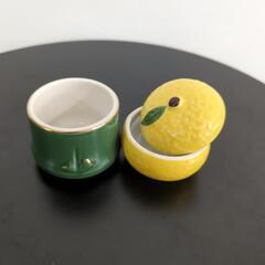 【譲り先決定済】竹、ゆず型の小鉢