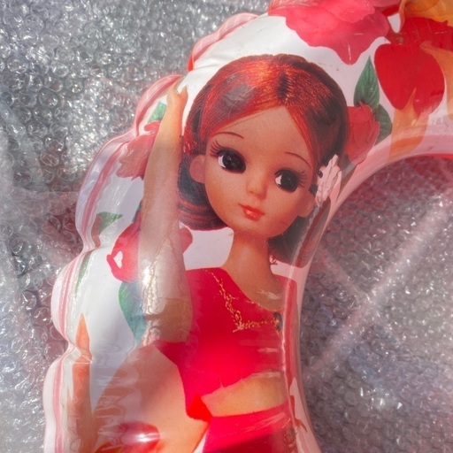 【激レア】リカちゃん　なかよしトリオ　浮き輪　新品　当時物