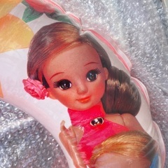 【激レア】リカちゃん　なかよしトリオ　浮き輪　新品　当時物の画像