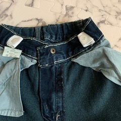 デニムパンツ　110の画像