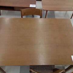 ★ジモティ割あり★  ダイニング2人用 ブラウン H70×D78×W120 クリーニング済み TC023
