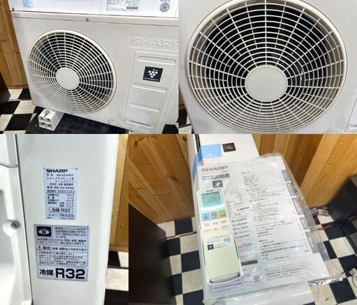 SHARP ルームエアコン　AC-40JFH 2019年製　4.0kw　主に14畳　ポンプダウン済み