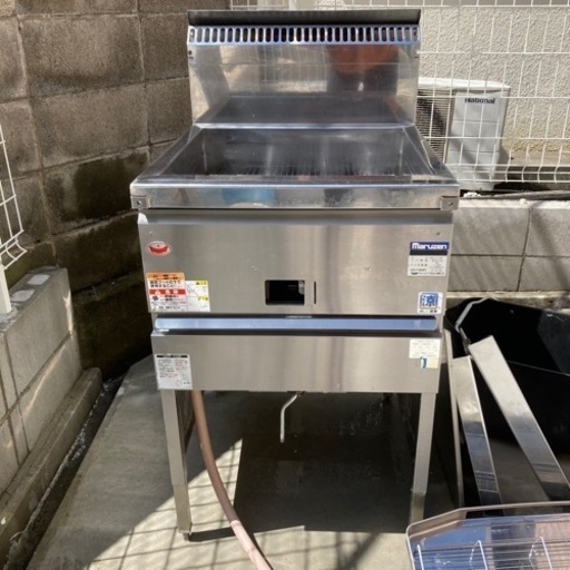 マルゼン)業務用 都市ガス 2023年製 ガスフライヤー MGF-C23K