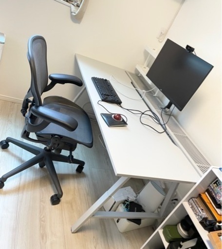 IKEA ラダーデスク 仕事・ゲーム用(おまけ付き)