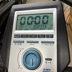 取引場所 南観音 O2404-014 アルインコ エアロバイク AF6200 動作確認済み 汚れキズありの画像