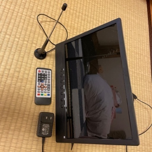 MIYOKI ポータブル小型テレビ 14.1インチ EL-PTV-1401 リモコン