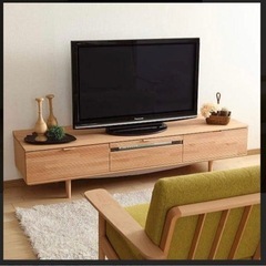 karimoku カリモク TVボード テレビ台 20万 キャビネット サイドボード オーク材 ブラウン モダン QT4017｜家具、インテリア