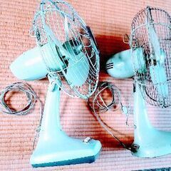 🍓 しゃれたヴィンテージ扇風機 レトロ癒し😌 満載❣️  No.０         の画像